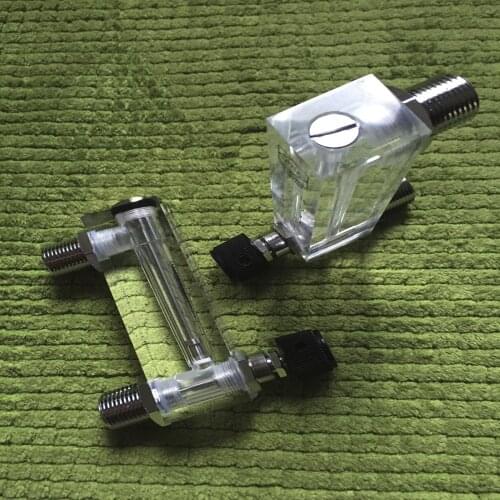 LZT-6T 80-400ml/min Square Panel Type Liquid Flowmeter Liquid Flow Meter rotameter LZT6T Tools Flow Measuring