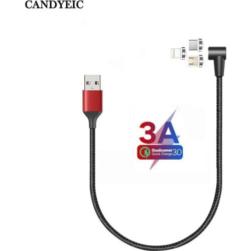 CANDYEIC Magnetic Charging Cable For Samsung Galaxy Note 10+ Data Cable Mobile Accessories USB C Charge