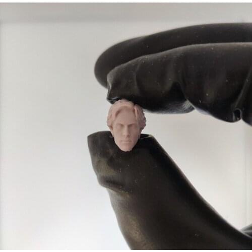 1/18 Scale Cartoon Style Quicksilver Head Sculpt Unpainted Fit 3.75" Figure