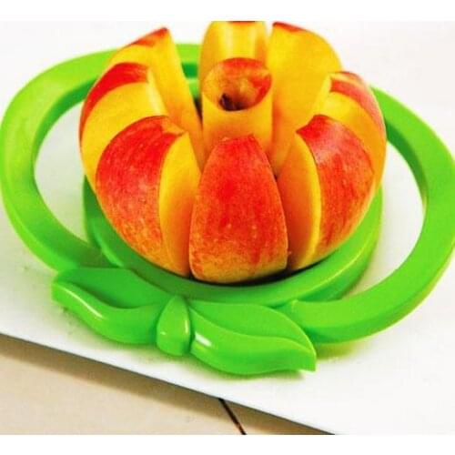 Brand new Apple cutter knife Corer Slicer Divider Fruit Knife For Apple Pear Stainless Healthy Safe ABS Kitchen Dining Bar tool