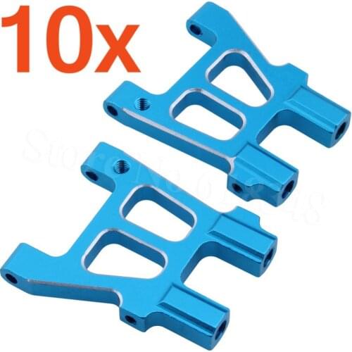 Wholesale 10Pairs/Lot 2P/Pair HSP 122021(02142) Alum Rear Lower Suspension Arm for 1/10 RC Model Car 4WD CNC 94122 XSTR POWER