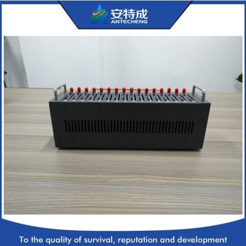 Original Wavecom Q2303 16 port multi sim modem pool for SMS, recharge, USSD GSM 16 port usb modem pool