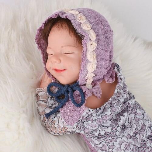 Reborn Baby Doll 20 Inches Lifelike Newborn Baby Silicone Vinyl Doll Gift Toy for Children