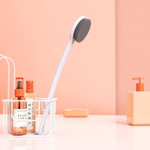 Bathroom Body Clean Brush Long Handle Bath Brushes Cleaner Exfoliating Massager Long Handle Dry Brushing Shower Tool