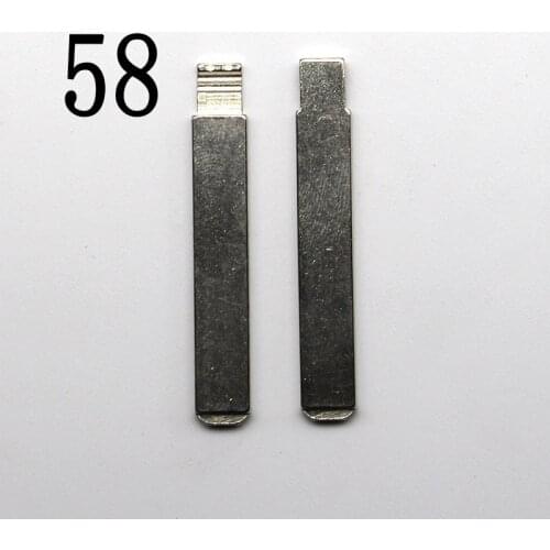 #58 Original Replace Folding key blade ForCitroen Triumph Kino Car key embryo replacing the key head Remote Key Blade NO.58