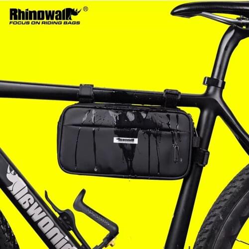Rhinowalk 2021 New Bike Frame Bag Waterproof Bicycle Bags Handlebar Bag Multifunction Portable Shoulder Bag Bike Accessorie