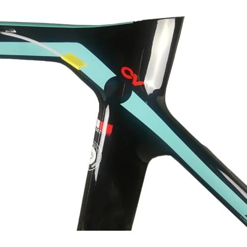 T1100 UD Glossy XR4 Carbon Road Frames Full Carbon Fiber Bicycle Frameset With Fork+Seatpost+Headset+Clamp BB386 Black
