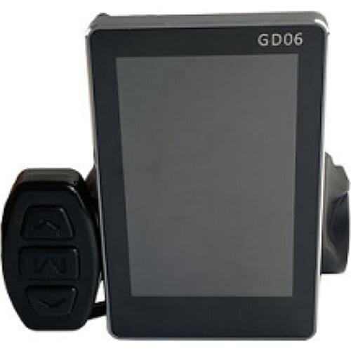 Smart Electric Bike LCD Display, for JN Controller Electric Bike Accessories, Control Panel, 36V, 48V, GD06