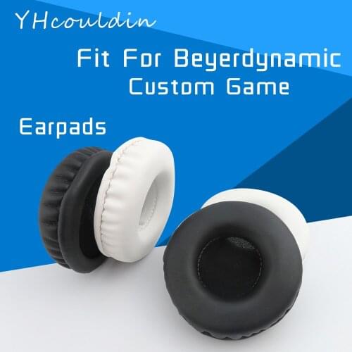 YHcouldin Earpads For Beyerdynamic Custom Game Headphone Accessaries Replacement Leather