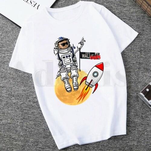 Wall Street Bets WSB Wallstreetbets Short Sleeve Female Tops Tees Harajuku VintageT Shirts Womens T-shirt