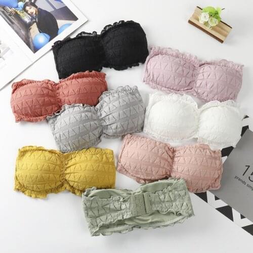 Women Invisible Bra Strapless Bralette 1/2 Cup Womens Underwear Female Seamless Party Wedding Bras Sexy Lingerie New