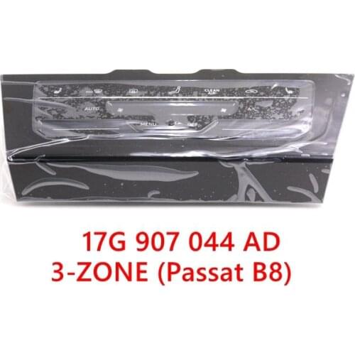 3-Zone LCD Air Conditioner Switch Panel Climatronic Air Condition Control Switch Panel For Passat B8 Tiguan MK2