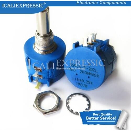 3590S 1K 2K 5K 10K 20K 50K 100K 500R 100R 200R ohm Precision Potentiometer Adjustable Resistor 3590 102 103 502 103 203 503 104