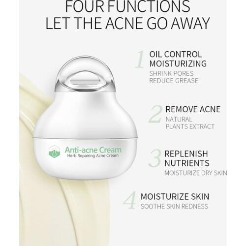 Anti-acne Cream Repair Cream Blackhead Acne Cream Repair Gel Oil Control Shrink Pores Scar Facial Care Whitening