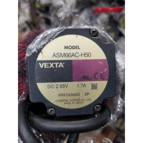 ASM66AC-H50 setpper motor , used in good condition . 80% appearance new , good working , free shipping