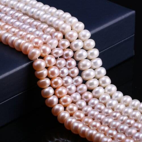 Irregular Freshwater Pearl Loose Beads 9-10 Mm For DIY Bracelet Earring Necklace Sewing Craft Jewelry Accessory