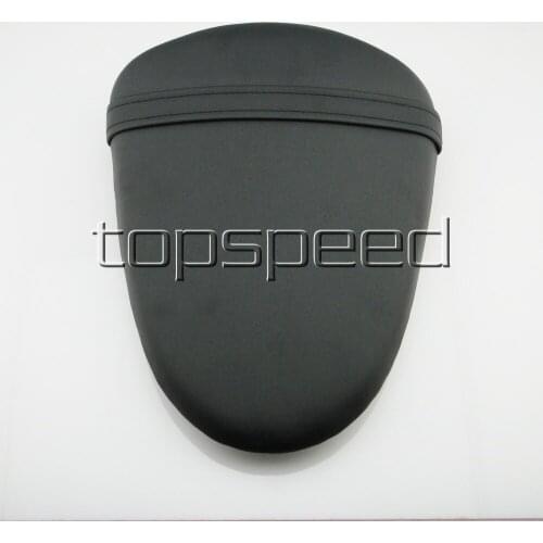 Black Motorcycle Passenger Rear Seat Pillion Cushion For Suzuki GSXR1000 2007-2008