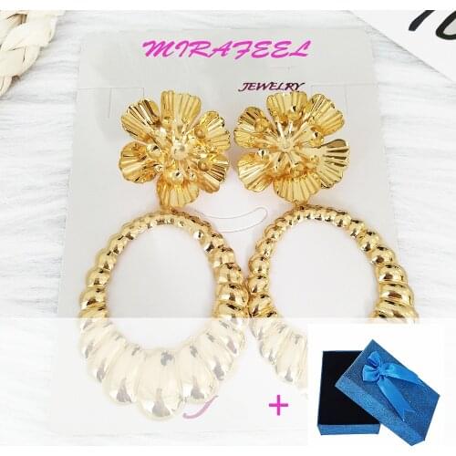 Designer K store african earrings for women dubai gold corlor drop earrings in jewelry Luxury jewellery earings