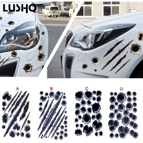 For honda hornet kawasaki vulcan yamaha r15 accessories suzuki gs 500 yamaha tmax 500 Motorcycle 3D Bullet Sticker Car Styling