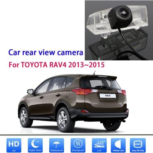 For TOYOTA RAV4 2013~2015 Car Reverse Parking Camera For Starlight night vision car rear view camera
