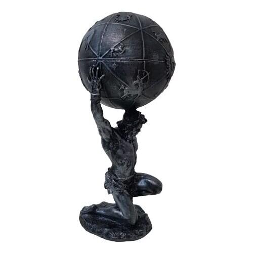 EU HOME DECORATION AROSE ATLAS WORLD CARRY MAN