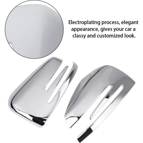 Chrome Door Mirror Cover Trim for Mercedes-Benz GLA CLA X156 C117 W212 W204 Car Accessory