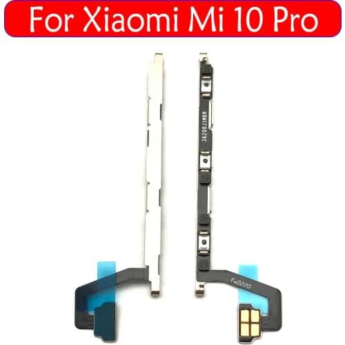 Power on/off Volume Key Button Flex Cable Ribbon For Xiaomi Mi 10 Mi10 Pro / 10 Lite / Note 10 / Note 10 Pro