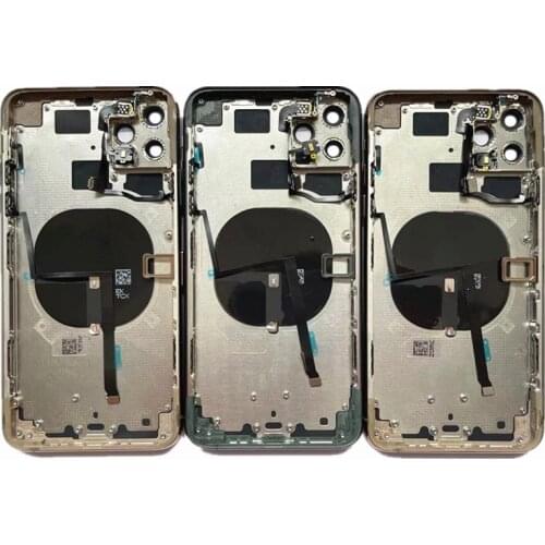 Housing assembly for iPhone 11 11 pro 11 pro max back cover Wireless charging with power on line, volume line