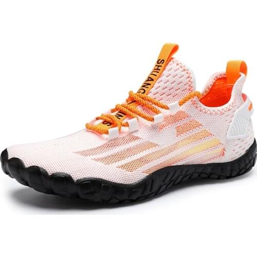 Men Indoor Professional Sport Workout Shoes Hollow Out Elastic Band Breathable Aqua Shoes Yoga Swimming Beach Sneakers