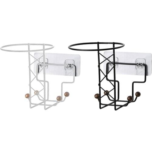 Metal Wall Mounted Motorcycle Helmet Holder Hook Hat Rack Hanger Display Multifunctional Coats Cap Storage Rack Hook