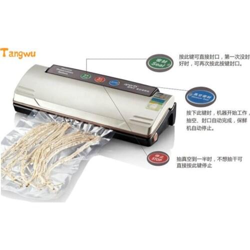 NEW automatic vacuum packaging machine household vacuum machine food machine small commercial vacuum sealing machine