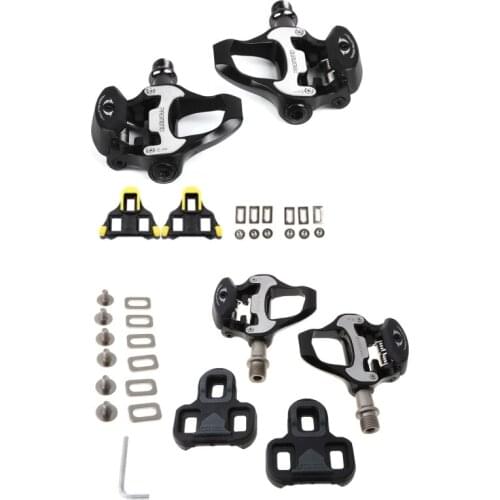 Road Bike Pedals SPD KEO Pedal Components Self-locking Bicycle Pedal with Cleats U2JB