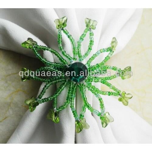 Aliexpress sold beaded wedding napkin ring