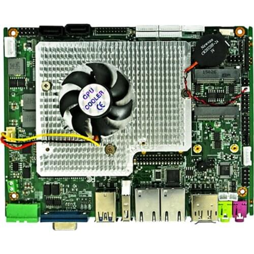 Industrial motherboard With intel core i5 2520M 2.4GHz 4GB RAM SOCKET 479 2*lan RJ45 Gigabit Ethernet Fanless Main board