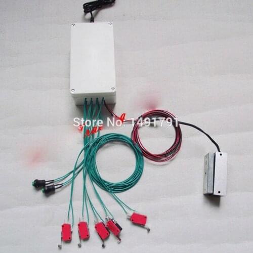 Escape room game prop, pressing prop for escape mysterious room, microswitch game for Takagism game