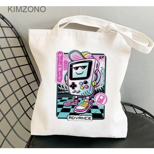 Y2k shopping bag bolsa shopper cotton handbag bolsas de tela recycle bag bag ecobag boodschappentas reusable woven sacolas