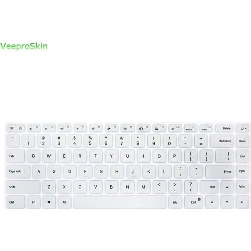 For Xiaomi Pro 15.6" Ultra-thin Durable English Silicone Laptop Keyboard Skin Cover USA/ANSI Keyboard Protector