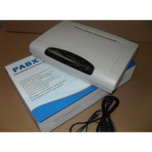 Advanced quality VinTelecom CP416 hybrid PBX System /Office Telephone PABX system with 4 Lines x 16 Extensions
