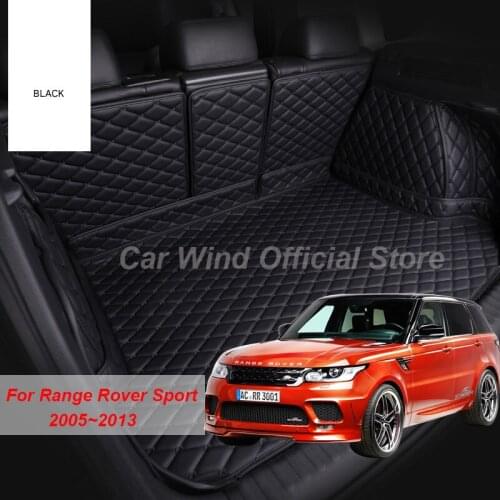 High quality Car Trunk Mats For Range Rover Sport L320 2005 2006 2007 2008 2009 2010 2011 2012 2013 Cargo Liner Accessories