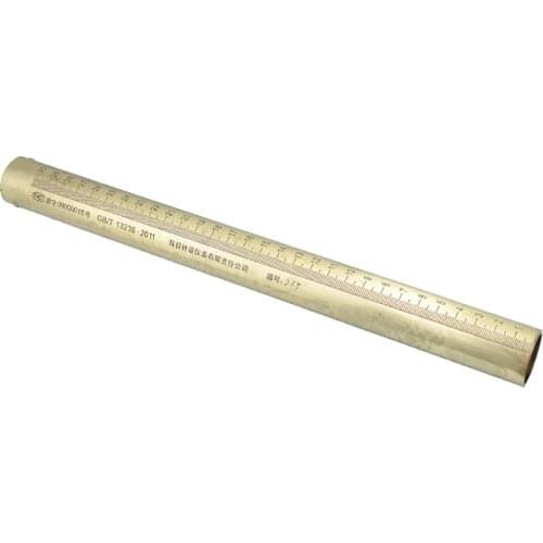 Pure Copper Explosion-Proof Water Gauge Water Ruler 300MM for Oil Station/Oil Depot Tubing Bottom Water Depth Measurement