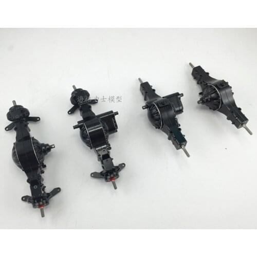 1/14 Scania R470 730 Drag Head Trailer Truck metal differential lock 8X8 drive axle set For TAMIYA 1851 MAN RC Tractor Truck