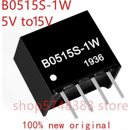 1PCS/LOT 100% new original B0515S-1W B0515S 1W B0515 5V to 15V isolation power supply
