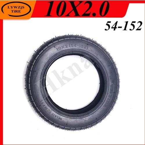 10x2.0 Tire 54-152 Inner Outer Tube for Electric Scooter Baby Carriage 10 Inch Pneumatic Tyre Parts