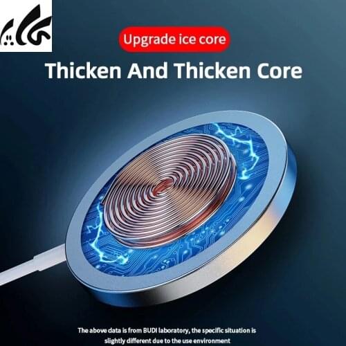 15W Magnetic Wireless PD Quick Charger Stand Fast QI Charging for iPhone 12 Huawei Xiaomi
