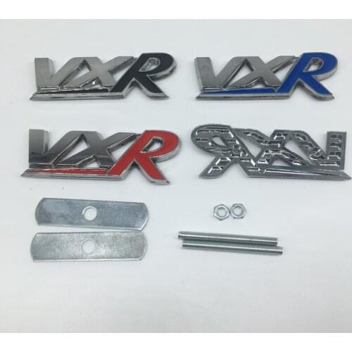 1X VXR Car Front Grille Badge 3D Metal logo Car Styling Emblem For Vauxhall CORSA ASTRA VECTRA ZAFIRA auto accessories
