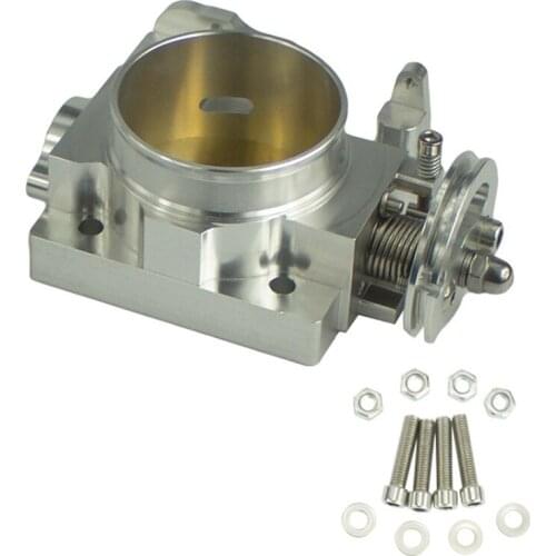 70mm Aluminum Turbo Throttle Body Throttle Body Performance Intake Manifold Throttle for Subaru WRX EJ20 Turbo 2001-2005