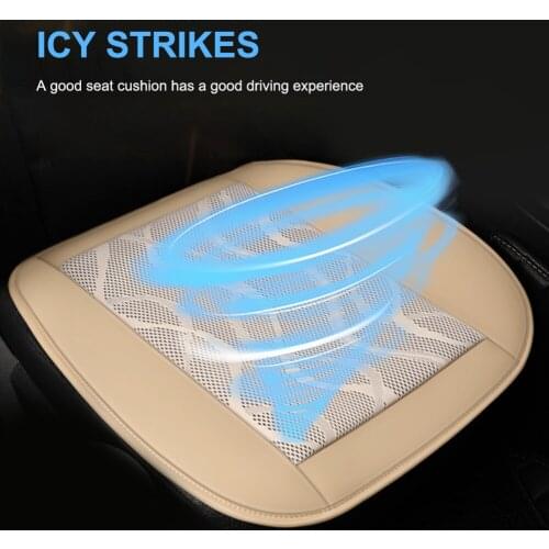 Car Seat Refrigeration Cushion With 4 Fans USB Powered Summer Cool Car Seat Cover 2 Speeds Ventilating Seat For Car Accessories