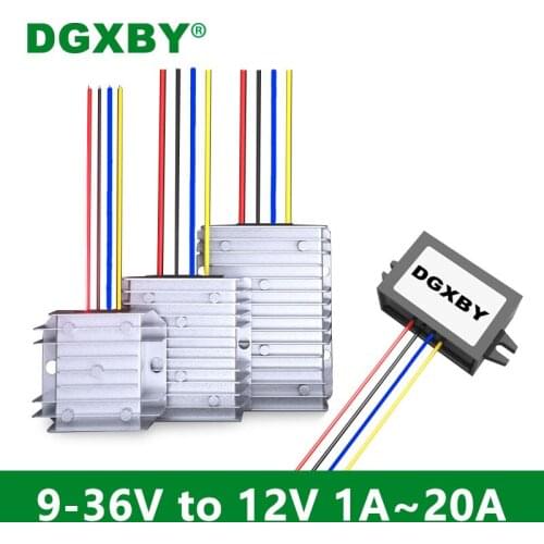 Isolated 9-36V to 12V 1A 3A 5A 10A 15A 20A DC/DC converter voltage regulator 12V24V to 12V step-down voltage transformer