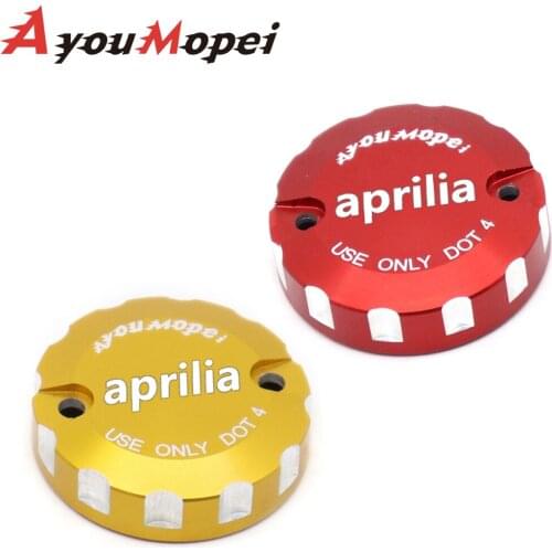 Front Brake Reservoir Cover For Aprilia Tuono V4 1100 2017-2018, RSV4 RR/RF 2009-2018 Motorcycle Accessories Oil Fluid Cap
