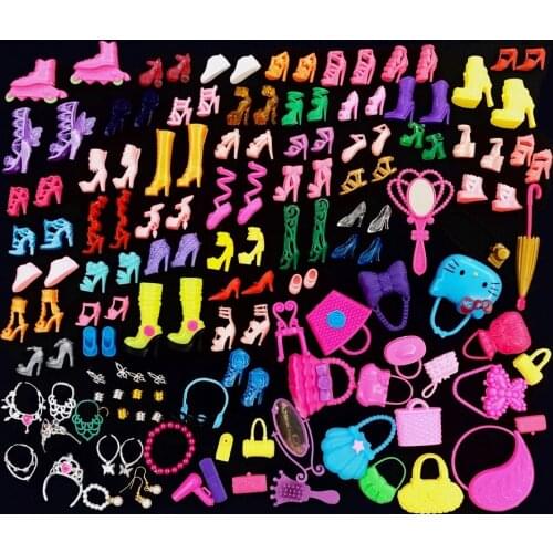 Cute Doll Shoes BJD Doll Fashion Mini Shoes Baby New Bron Dolls Toy Princess Costume Toy